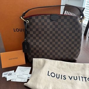 Louis Vuitton Graceful PM N44044 w/ receipts, dust bag and box